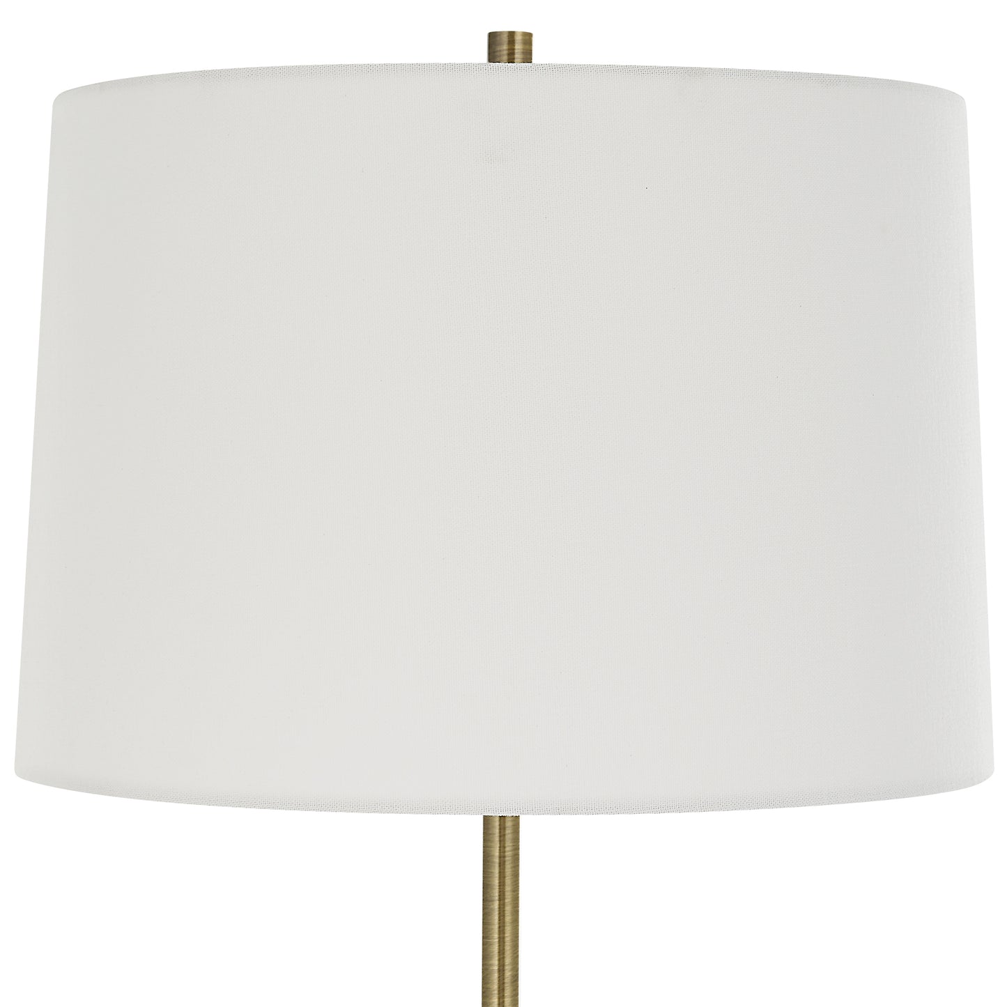 Uttermost Annora Glossy White Table Lamp 30235