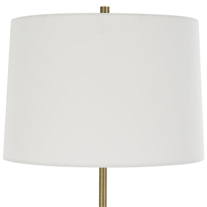 Uttermost Annora Glossy White Table Lamp 30235