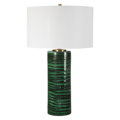 Uttermost Galeno Emerald Green Table Lamp 30242