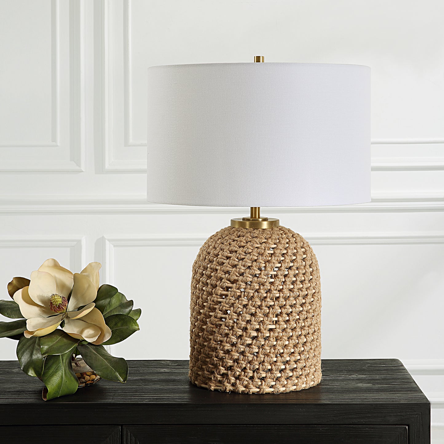 Uttermost Kendari Rope & Rattan Table Lamp 30243