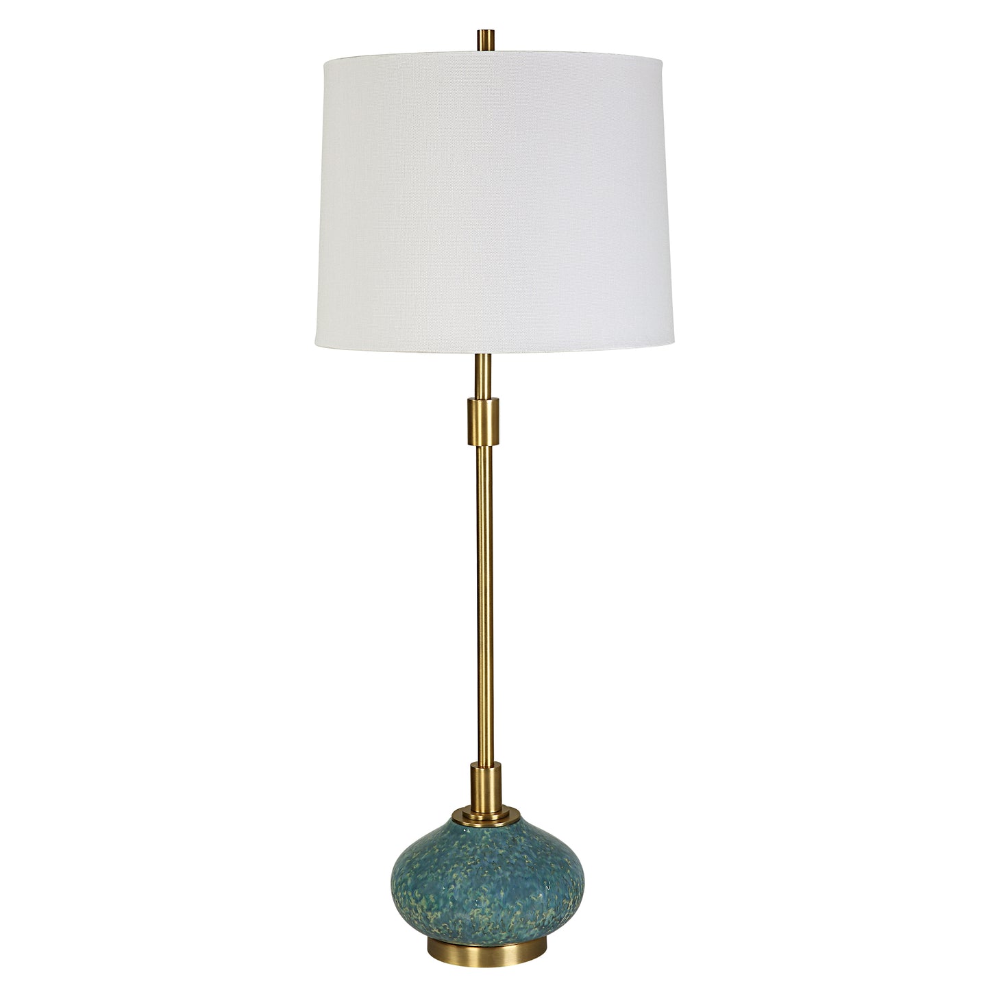 Uttermost Kaimana Aged Blue Buffet Lamp 30241-1