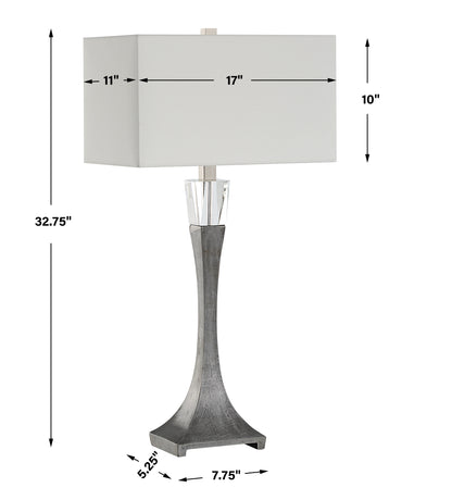 Uttermost Edison Tapered Iron Table Lamp 30246