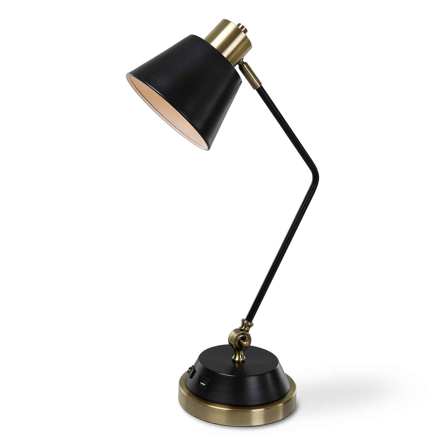 Lily Lifestyle Antique Brass And Black Finish