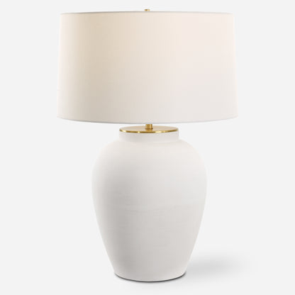 Uttermost Adelaide White Table Lamp 30255-1