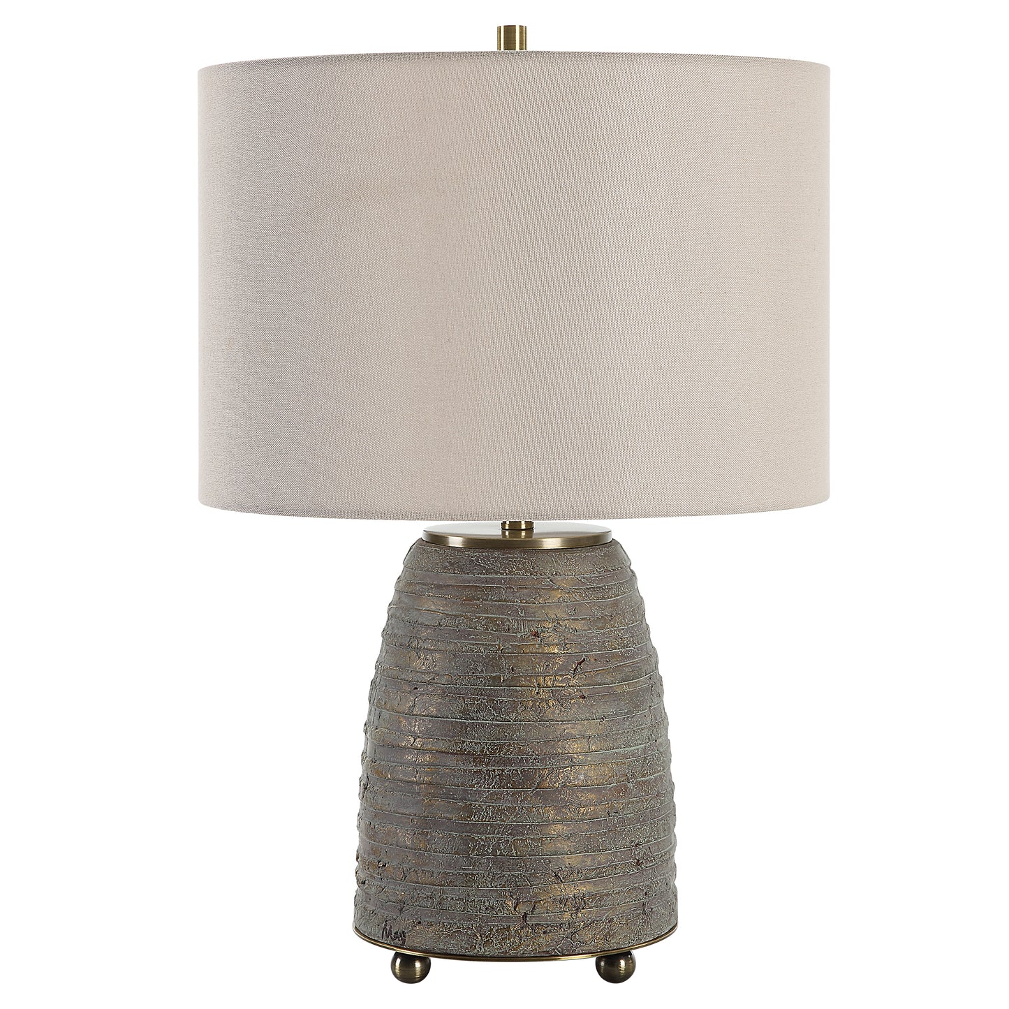 Uttermost Gorda Bronze Ceramic Table Lamp 30252-1