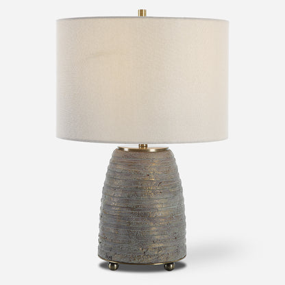 Uttermost Gorda Bronze Ceramic Table Lamp 30252-1