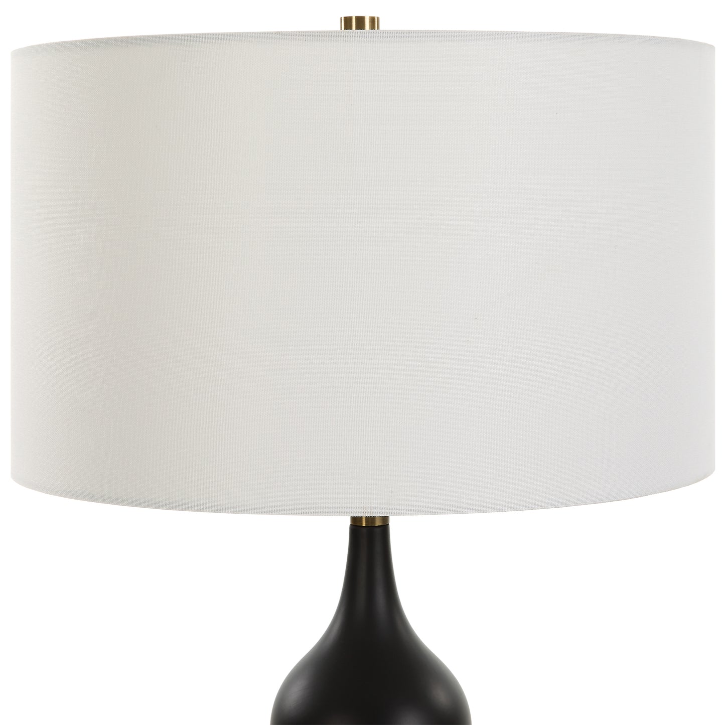 Uttermost Caviar Black Table Lamp 30260