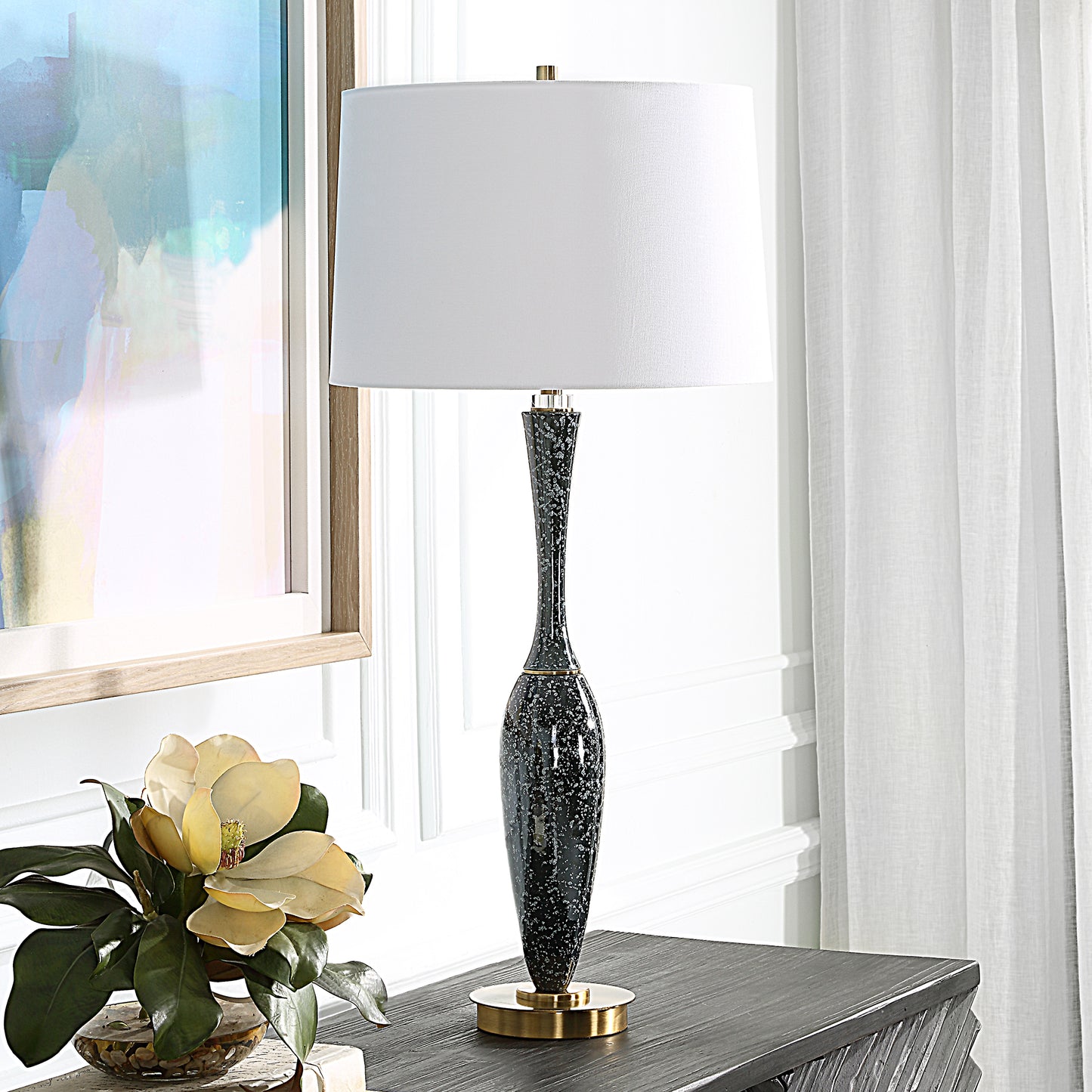 Uttermost Remy Polished Table Lamp 30290