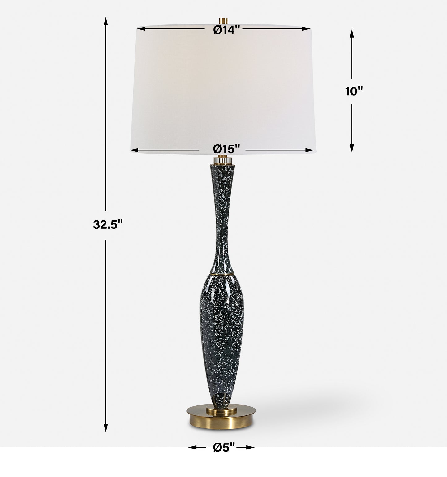 Uttermost Remy Polished Table Lamp 30290