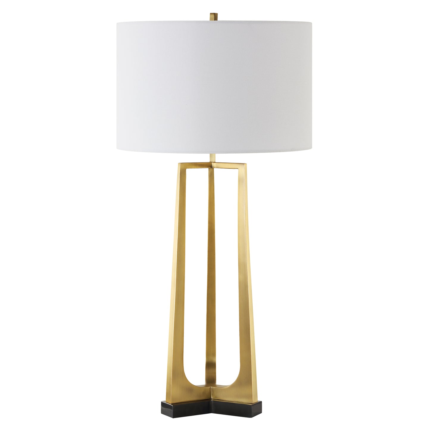 Uttermost Crossroads Brass Table Lamp 30345