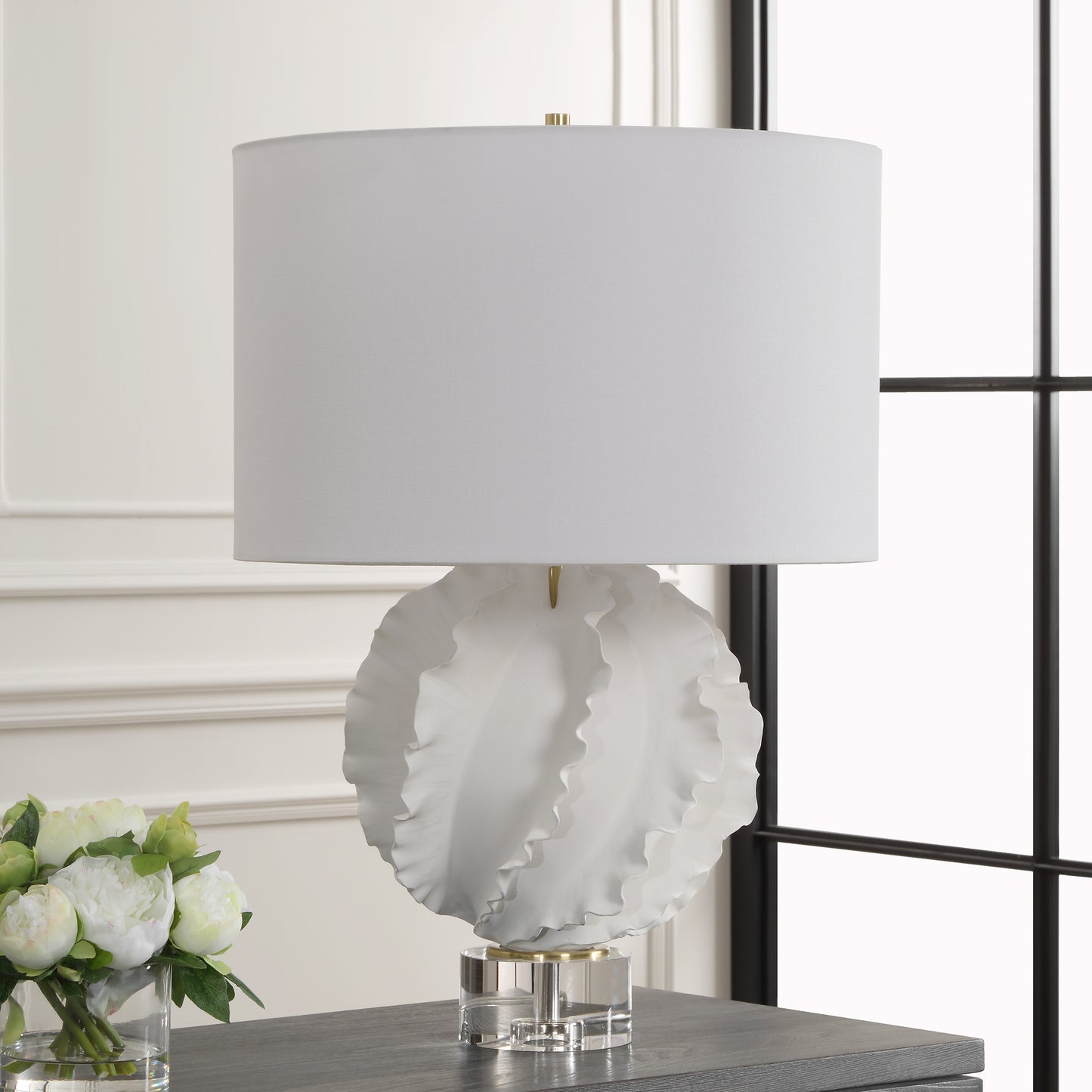 Uttermost Saylor White Table Lamp 30292