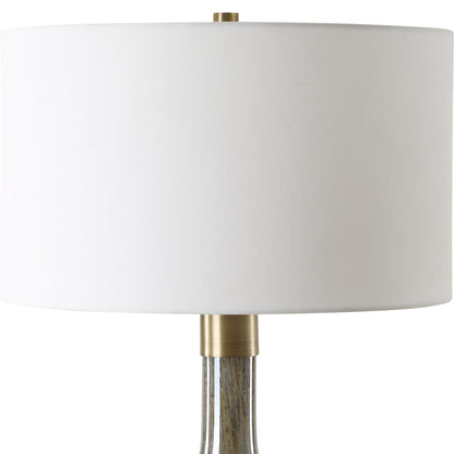 Uttermost Rhine Brown Glass Table Lamp 30349-1