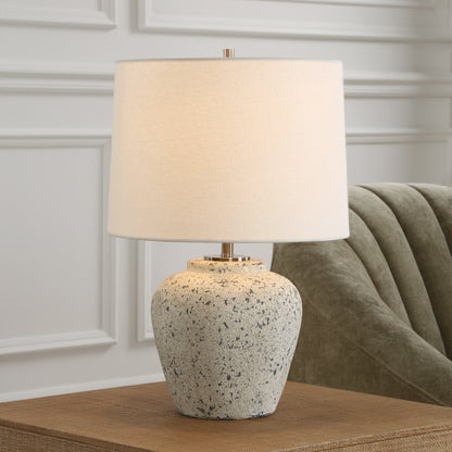 Uttermost Rupture Aged Ivory Table Lamp 30369-1