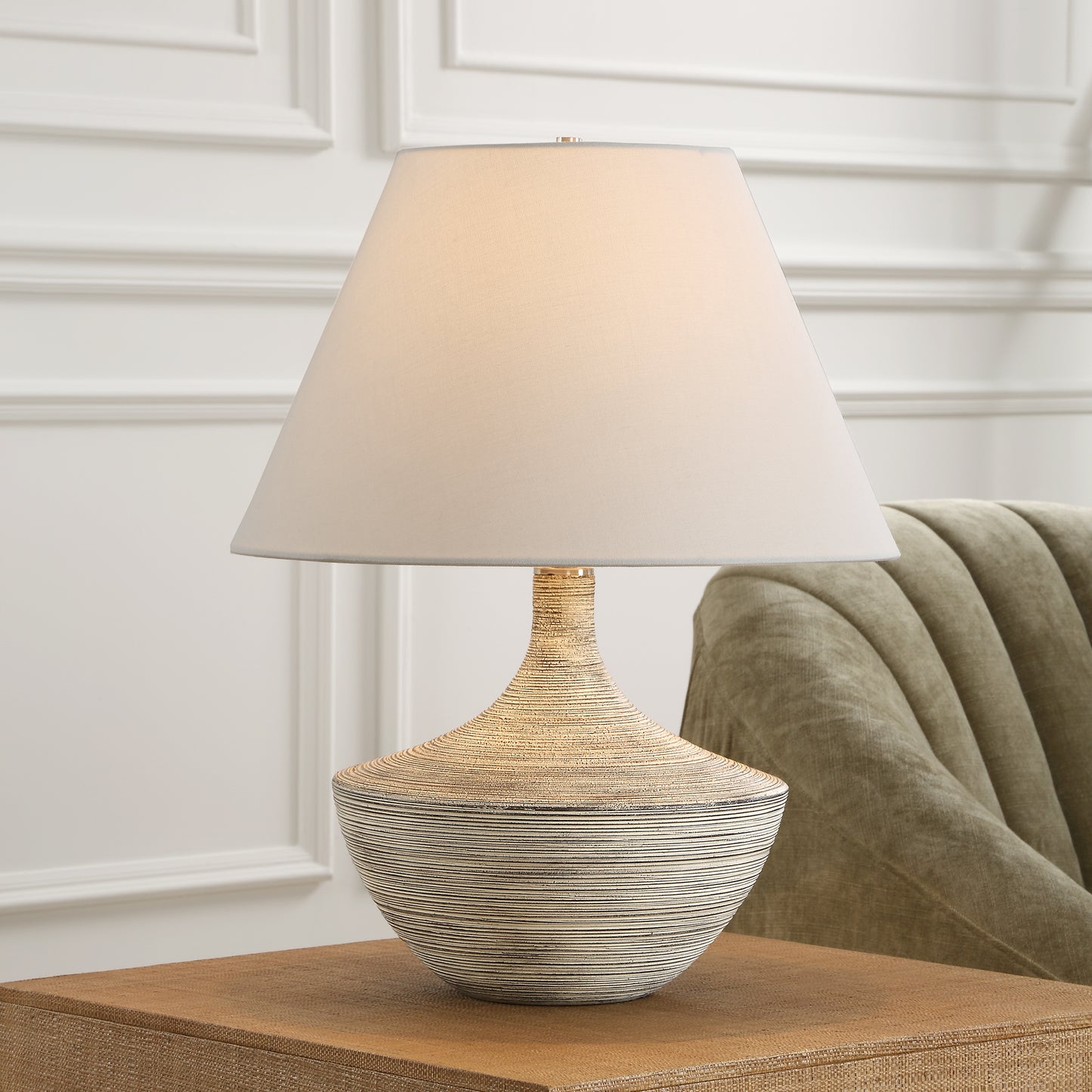 Uttermost Carafe Ceramic Table Lamp 30371-1