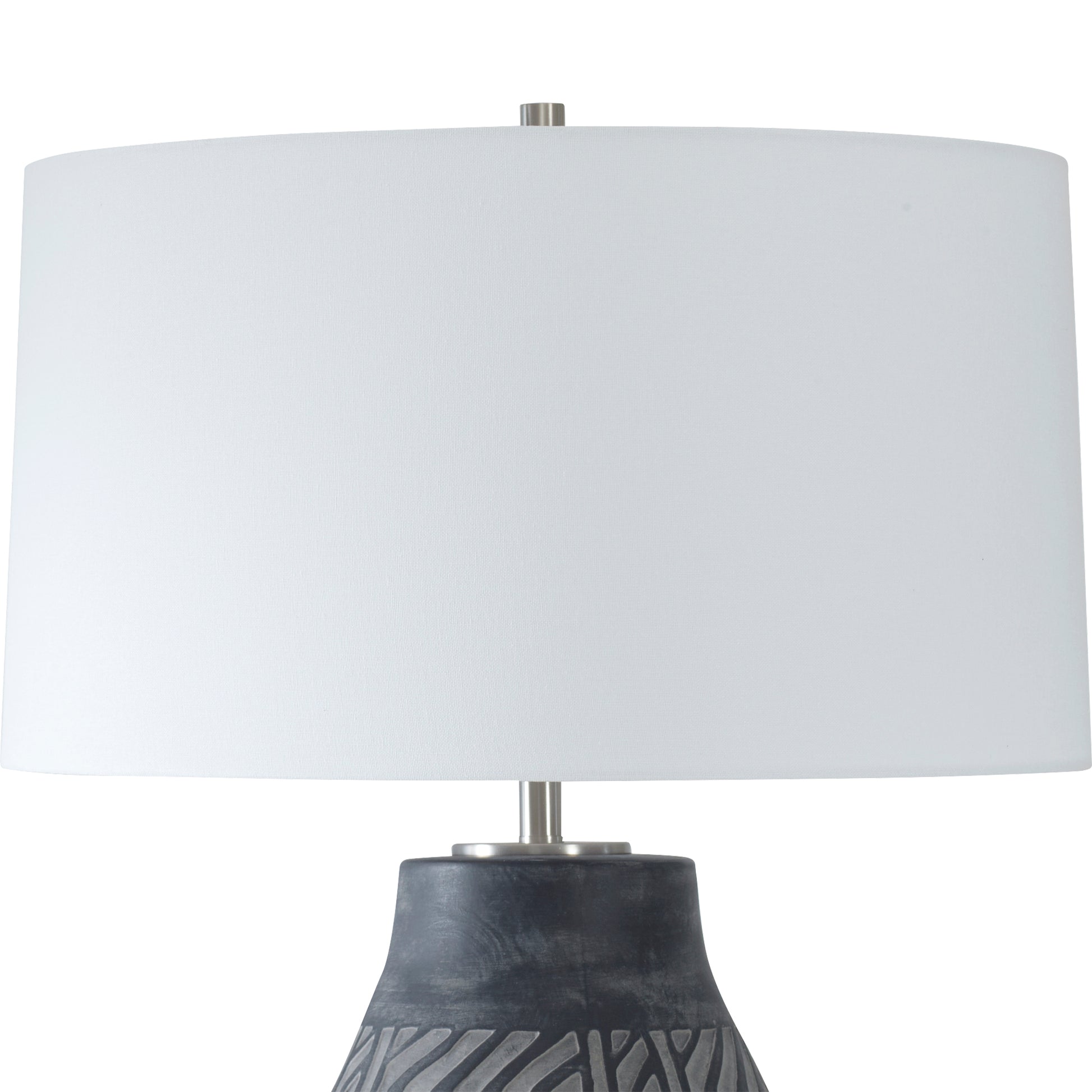 Uttermost Natchez Charcoal Table Lamp 30376-1