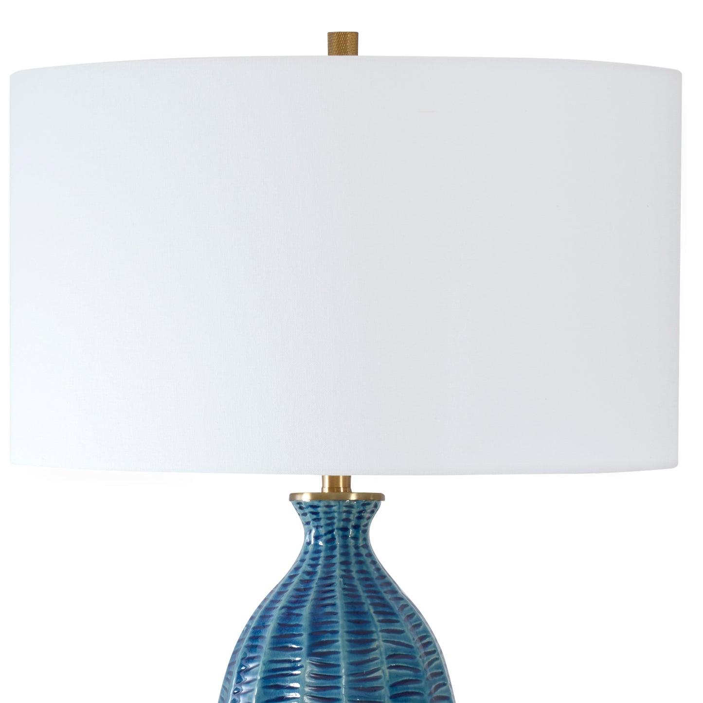 Uttermost Bixby Blue Table Lamp 30377-1