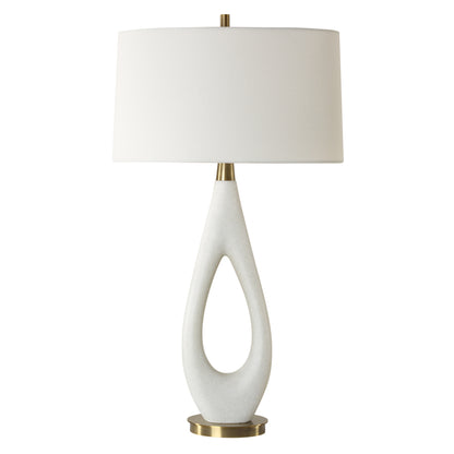 Uttermost Promenade White Table Lamp 30387