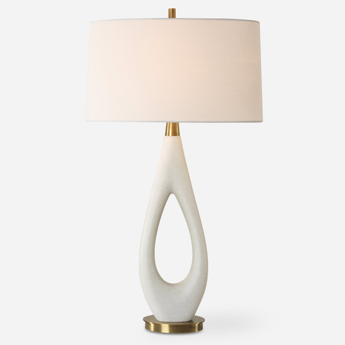 Uttermost Promenade White Table Lamp 30387