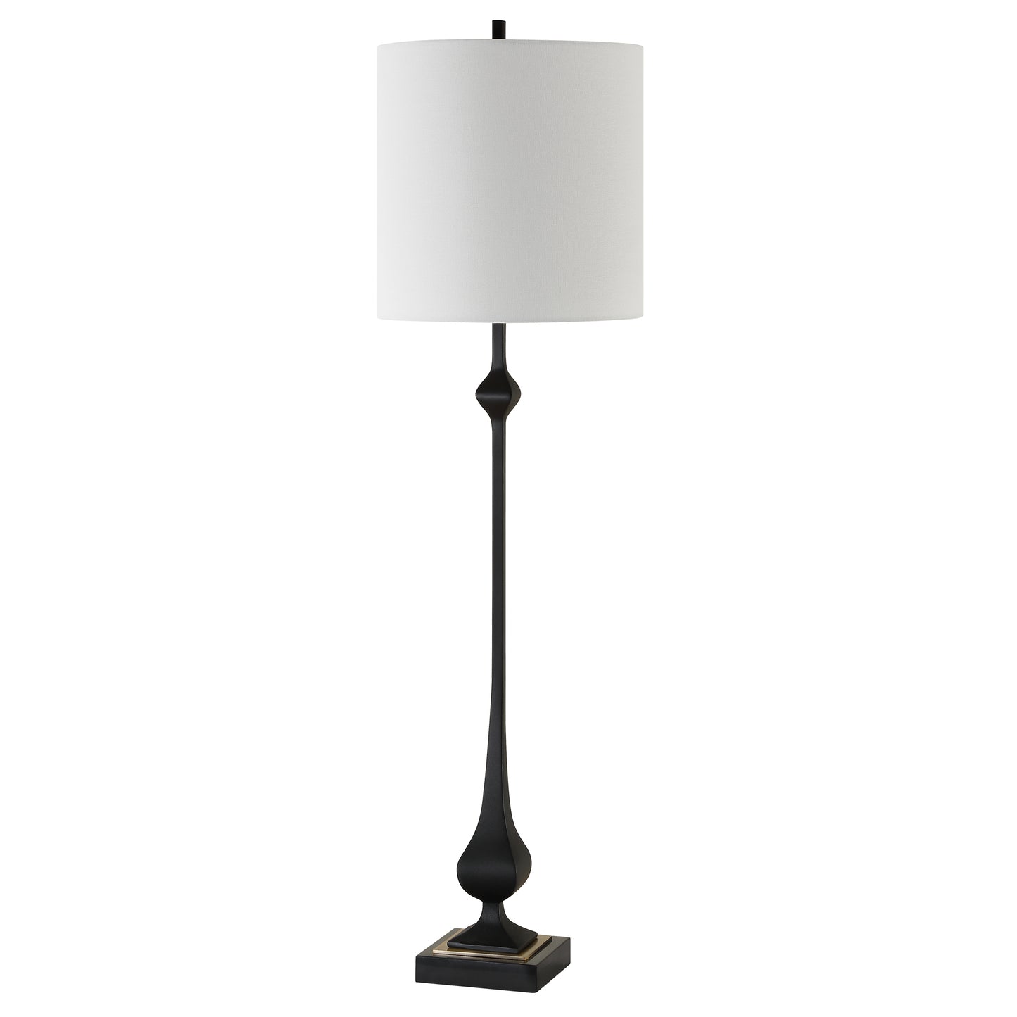 Uttermost Hightower Black Buffet Lamp 30356