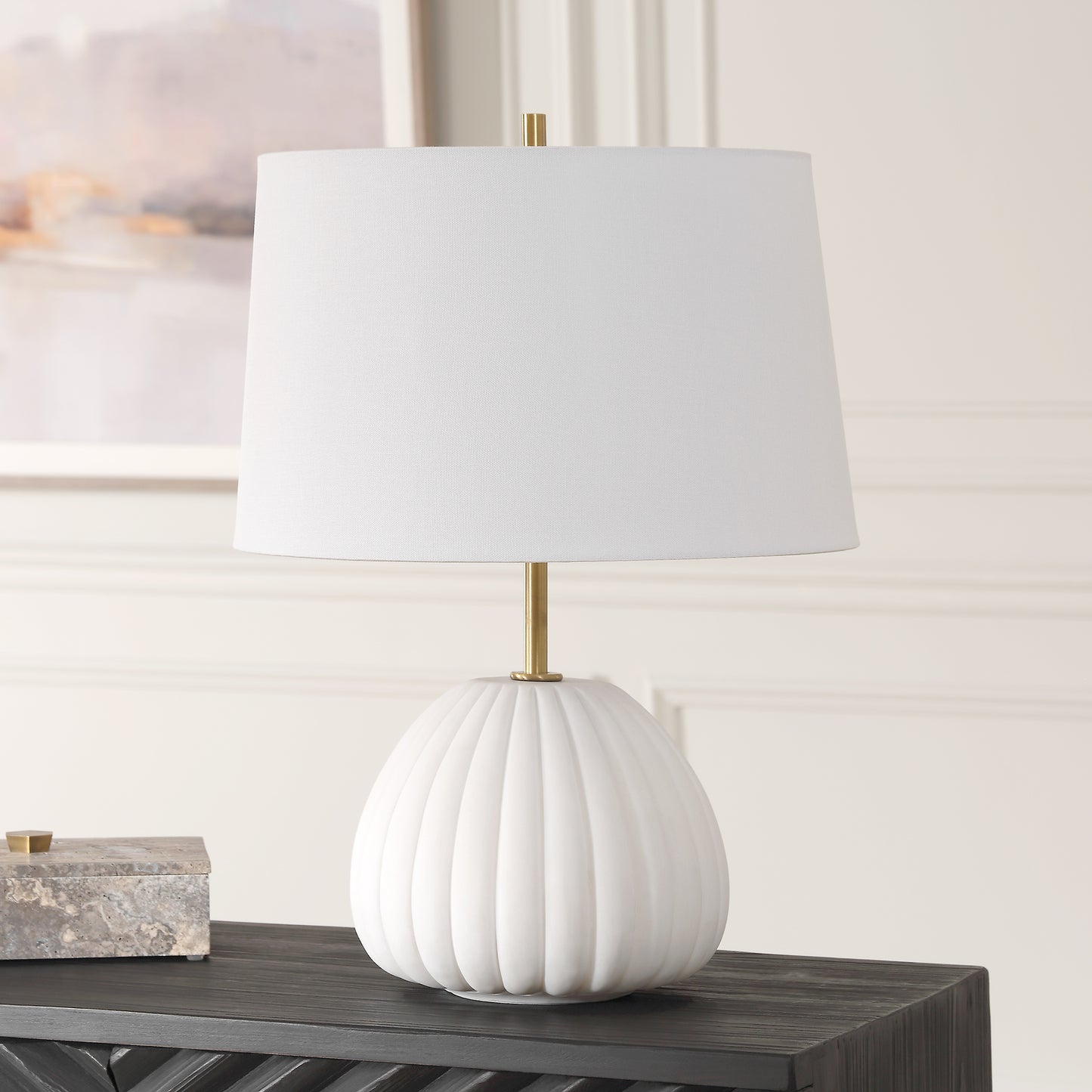 Uttermost Lynna Ivory Table Lamp 30358-1