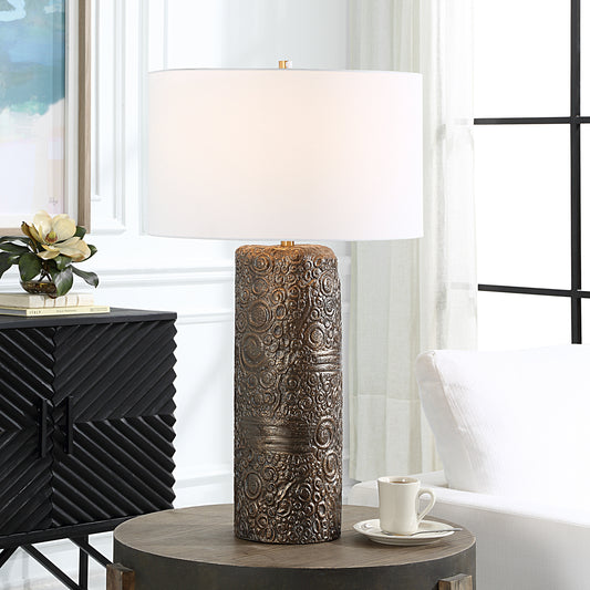 Uttermost Malaga Brass Table Lamp 30361