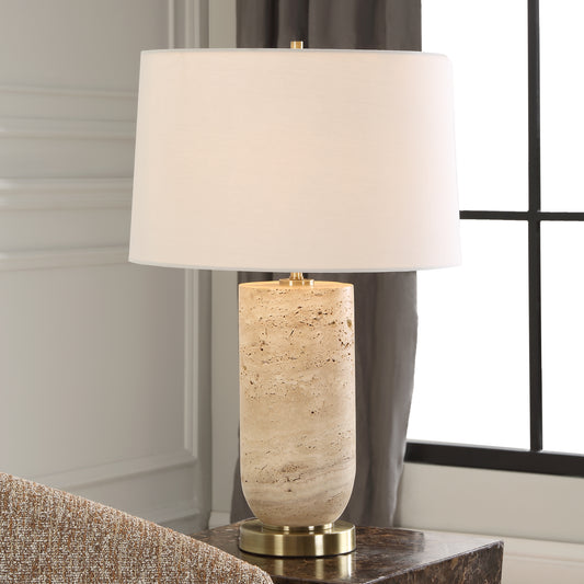 Uttermost Aubrey Travertine Table Lamp 30409-1