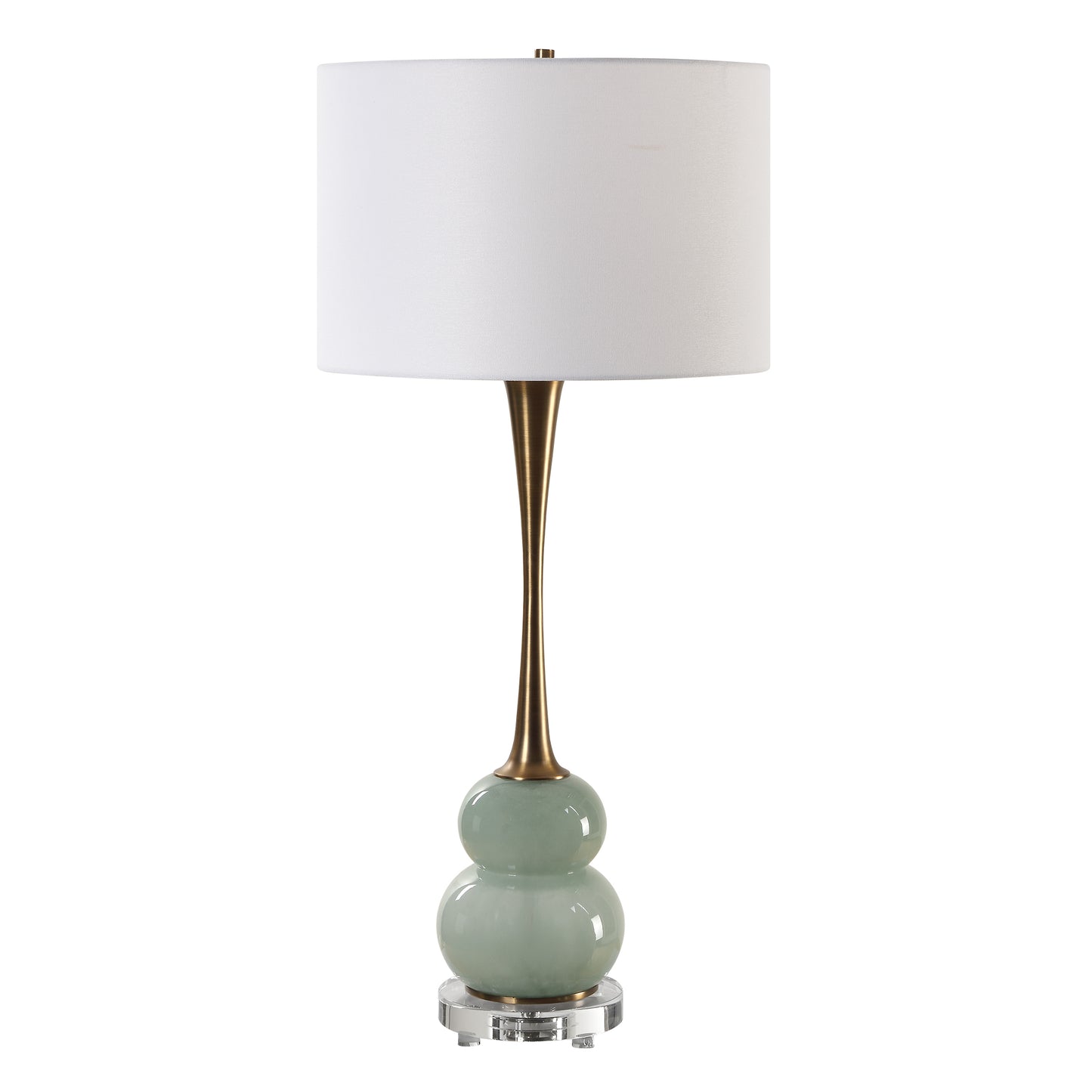 Uttermost Sanctuary Green Gray Table Lamp 30298-1