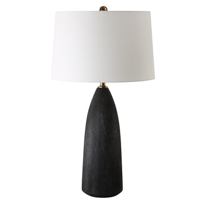 Uttermost Jett Black Table Lamp 30299