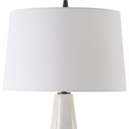 Uttermost Loire Ivory Glaze Table Lamp 30319