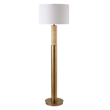 Uttermost Knox Travertine Floor Lamp 30294