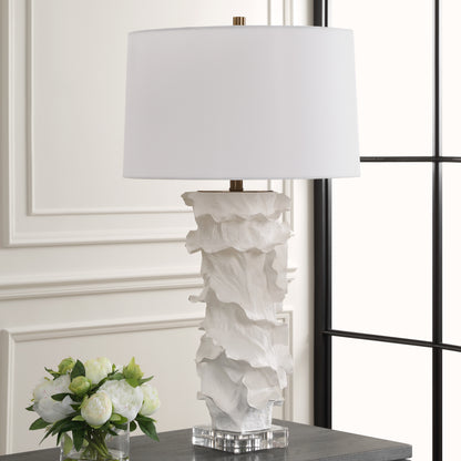 Uttermost Wisp White Table Lamp 30295-1