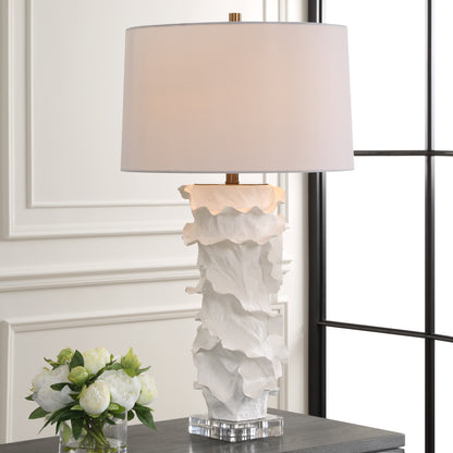 Uttermost Wisp White Table Lamp 30295-1