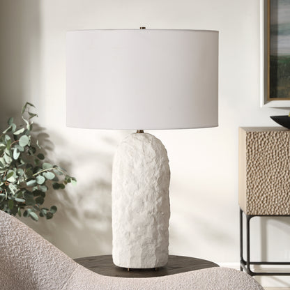 Uttermost Vieste White Table Lamp 30393-1