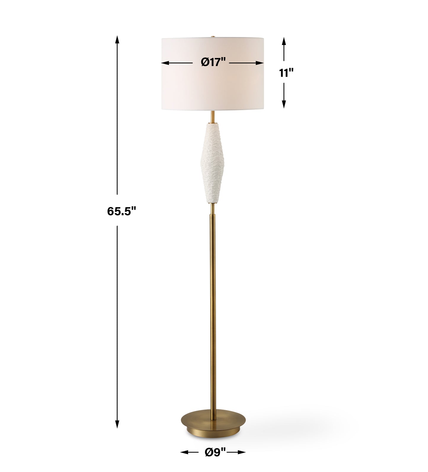 Uttermost Quite The Buzz Floor Lamp 30352