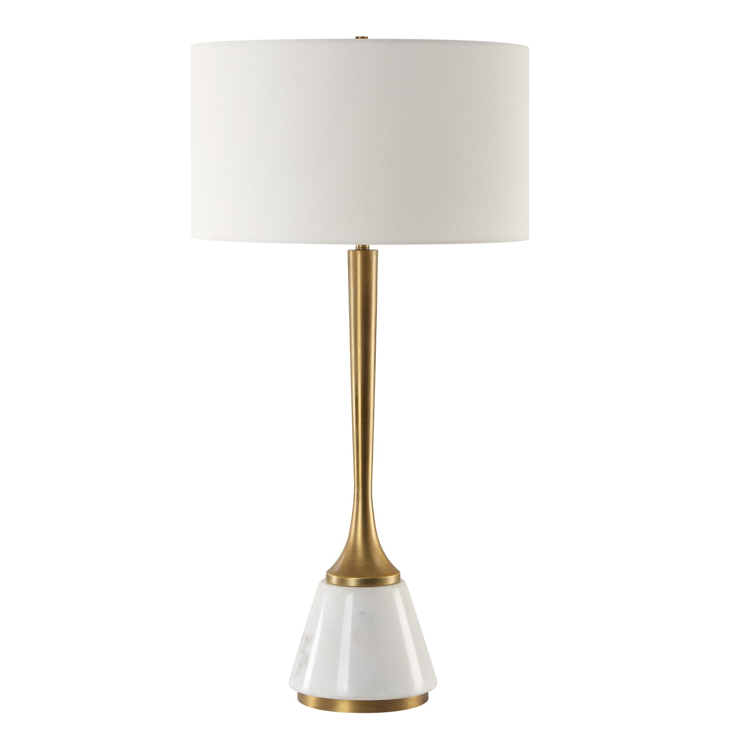 Uttermost Avola White Marble Table Lamp 30365