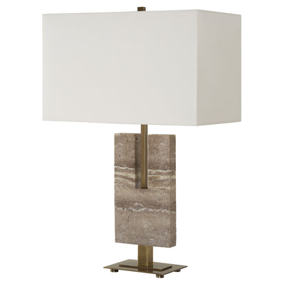 Uttermost Turning Point Travertine Table Lamp 30402