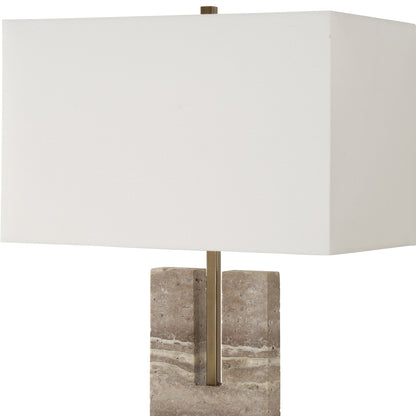 Uttermost Turning Point Travertine Table Lamp 30402