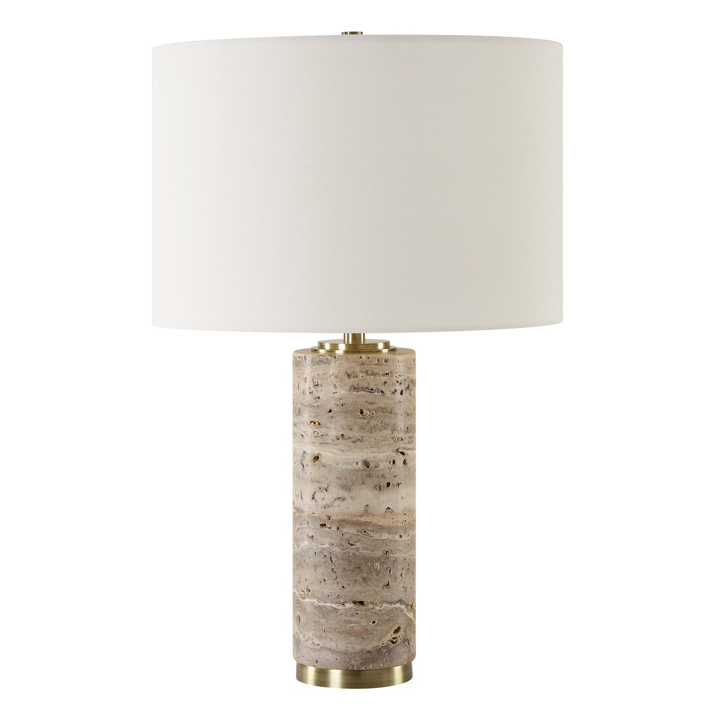 Uttermost Cortado Travertine Table Lamp 30403