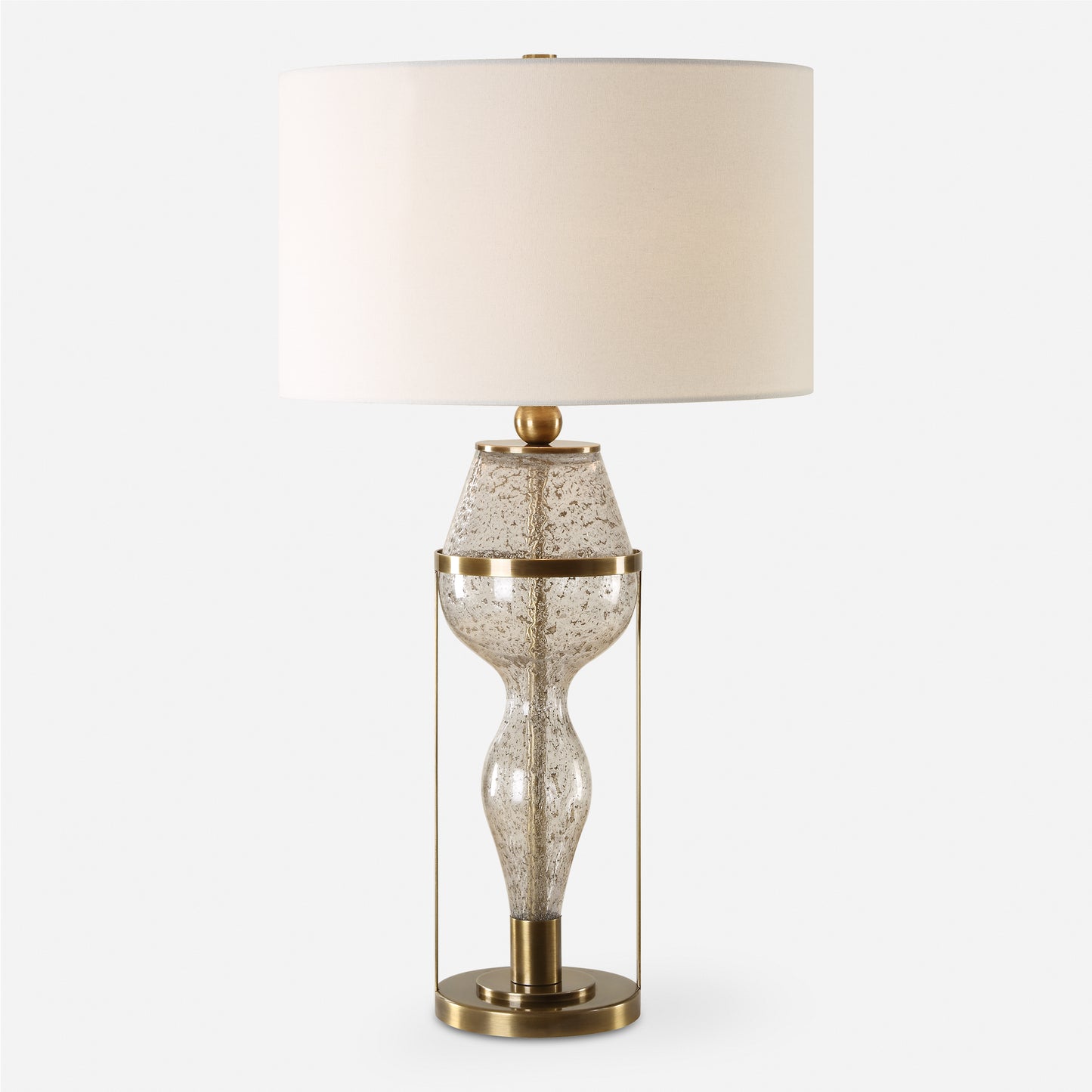 Uttermost Out Of Time Seeded Glass Table Lamp 30405