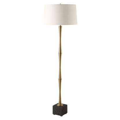 Uttermost Shino Antique Brass Floor Lamp 30416