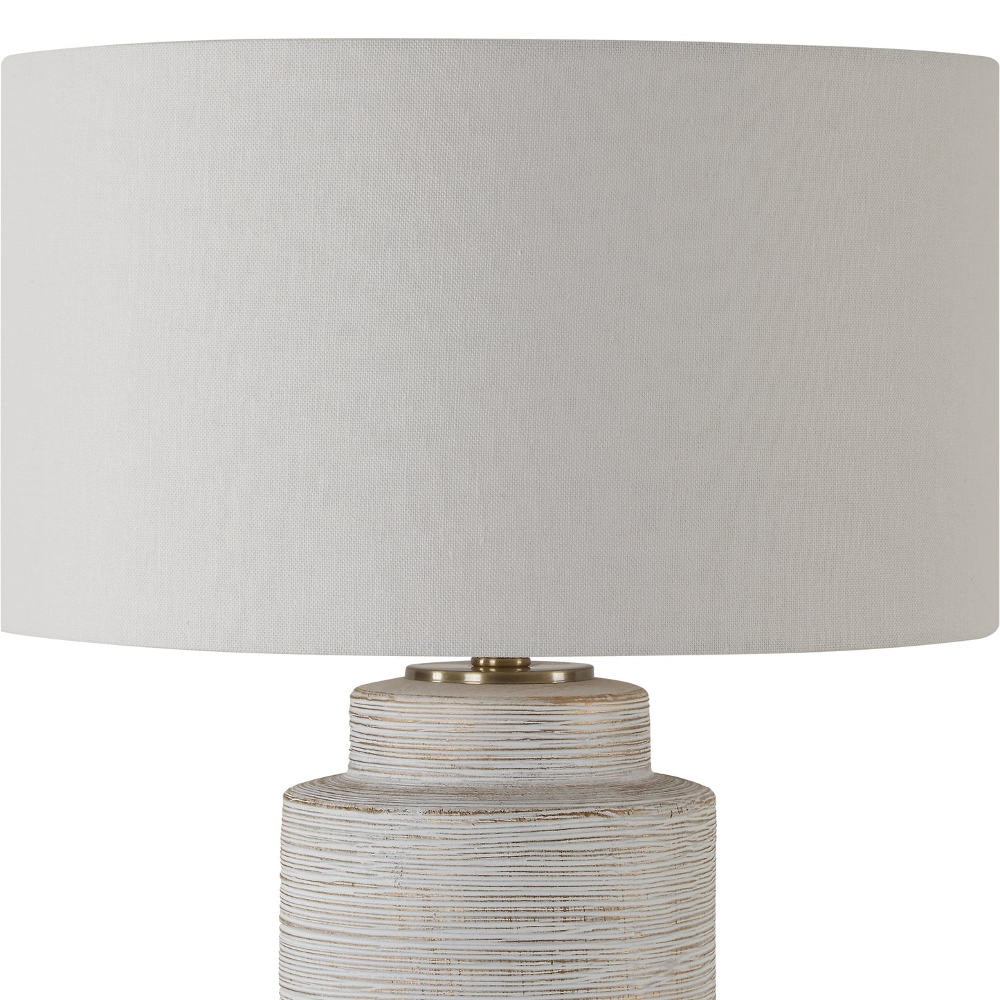 Uttermost Crimp Ribbed Table Lamp 30419