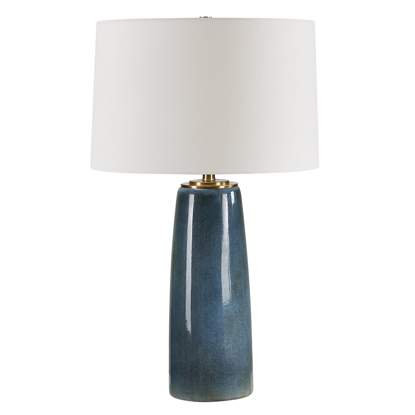 Uttermost Submerged Deep Blue Table Lamp 30363-1