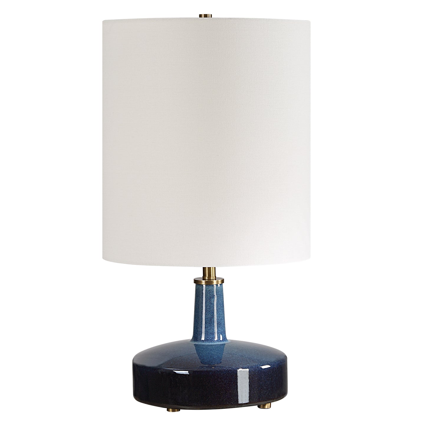 Uttermost Abyss Blue Table Lamp 30364-1