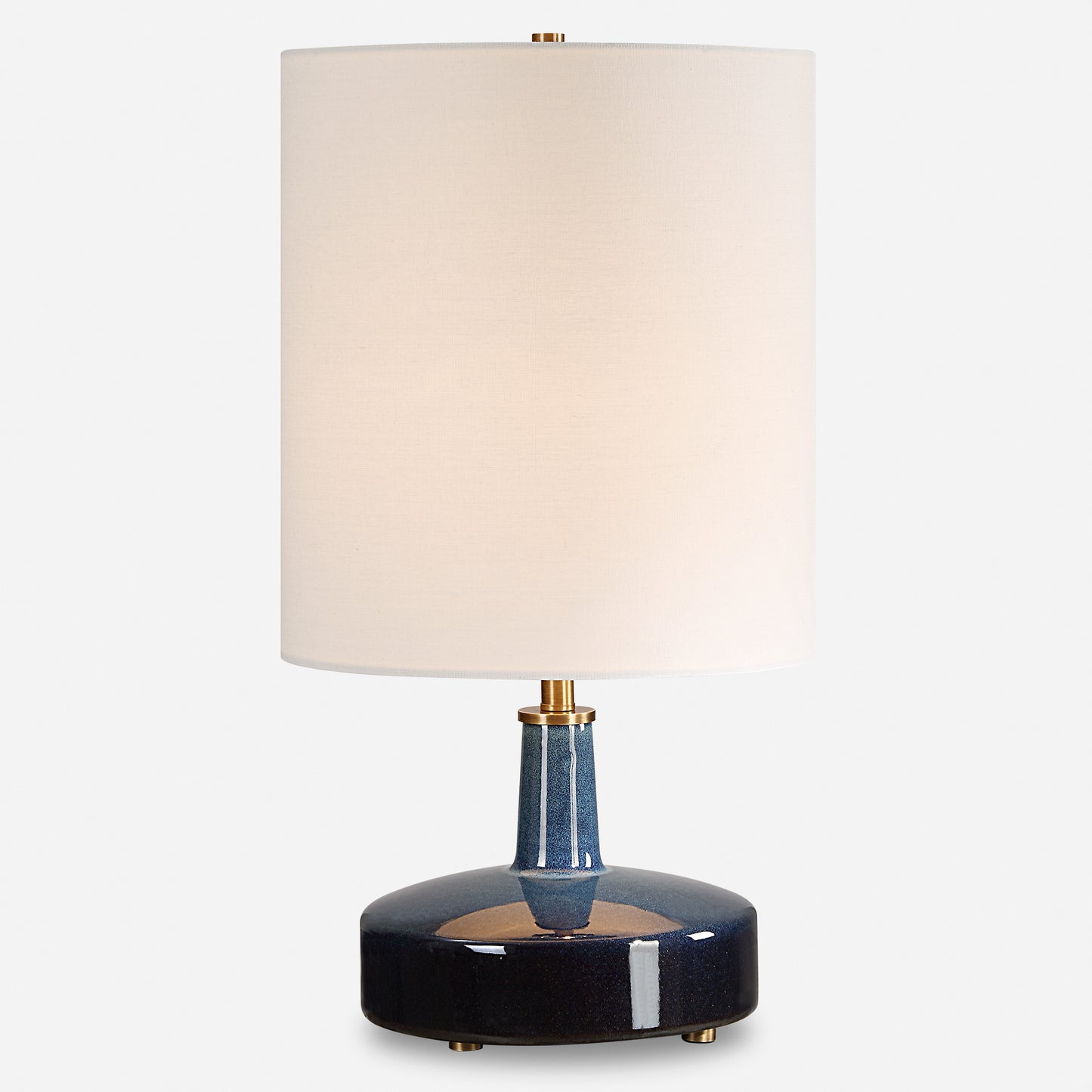 Uttermost Abyss Blue Table Lamp 30364-1