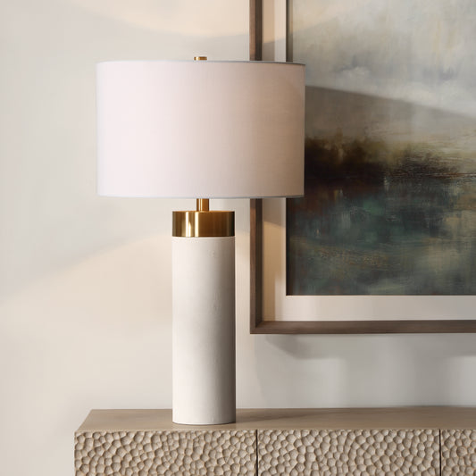 Uttermost Wessex White Table Lamp 30407