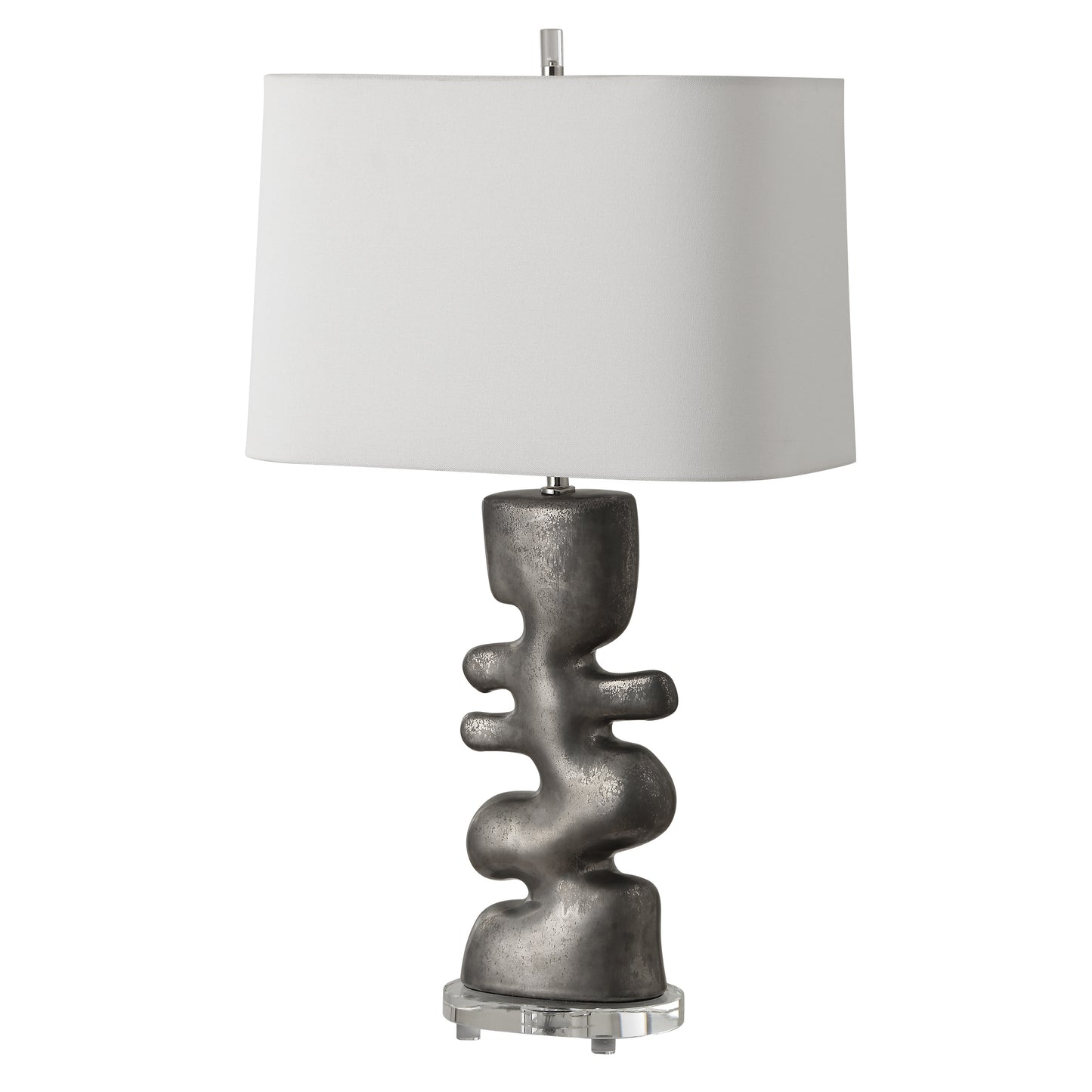 Uttermost Free Flowing Nickel Table Lamp 30408-1