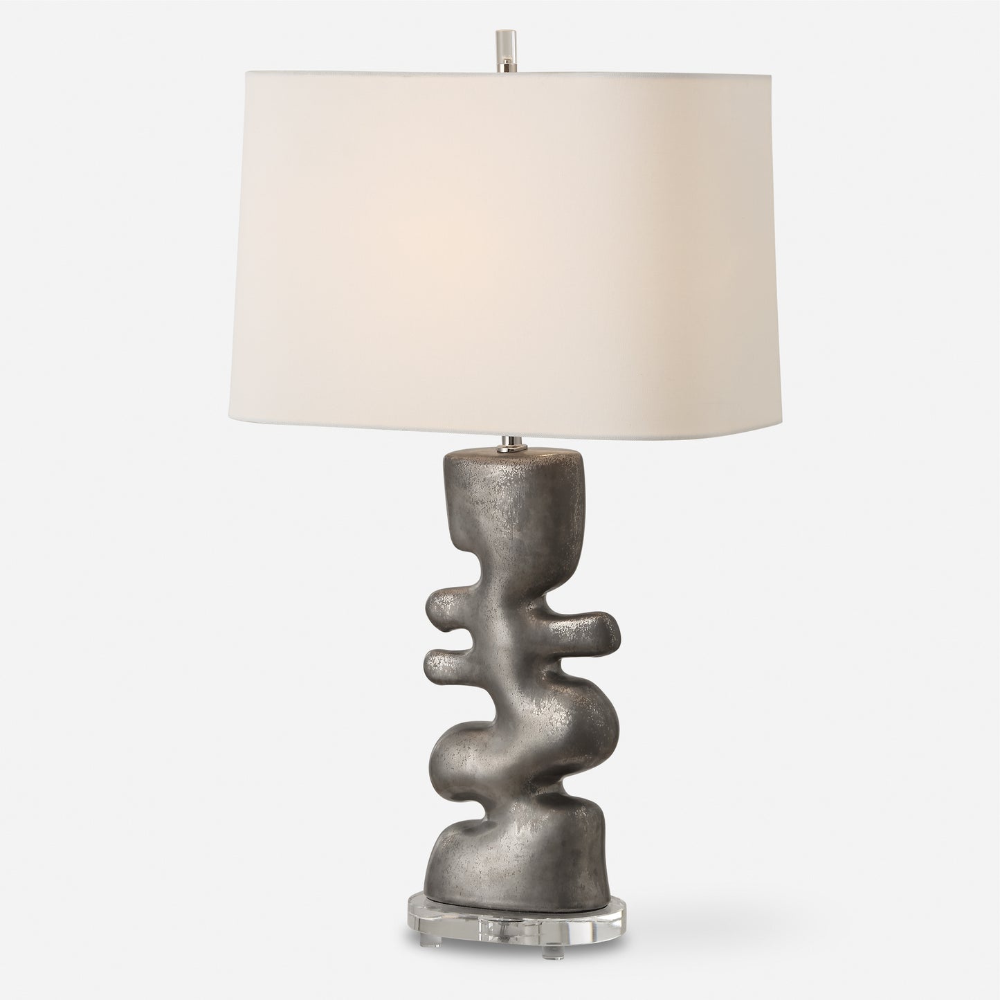 Uttermost Free Flowing Nickel Table Lamp 30408-1