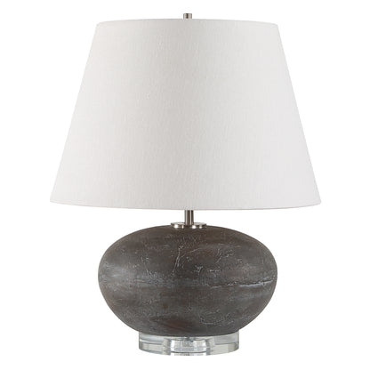 Uttermost Beckley Gray Stone Table Lamp 30430-1