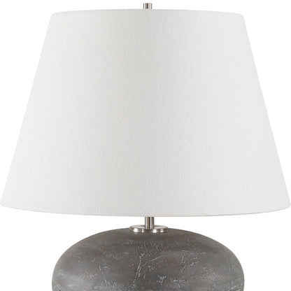 Uttermost Beckley Gray Stone Table Lamp 30430-1