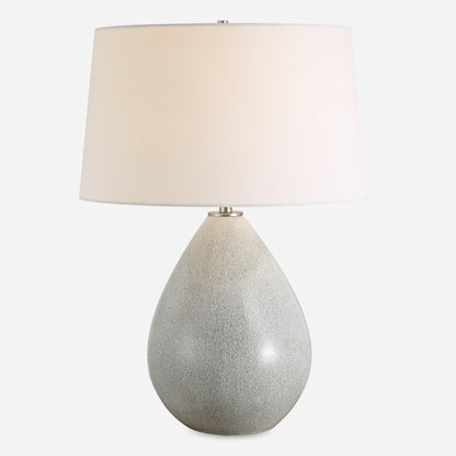 Uttermost Moray Gray Glaze Table Lamp 30432